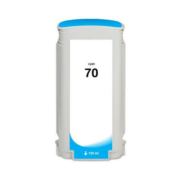 Picture of Premium C9452A (HP 70) Compatible HP Cyan Pigment Inkjet Cartridge