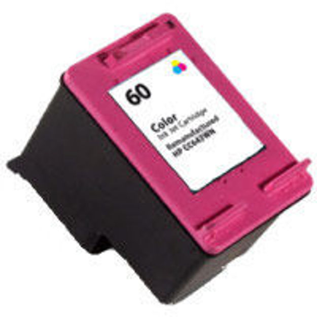 Picture of Premium CC643WN (HP 60) Compatible HP Tri-color Inkjet Cartridge