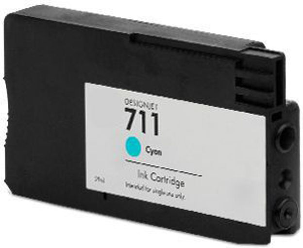 Picture of Premium CZ130A (HP 711A) Compatible HP Cyan Inkjet Cartridge