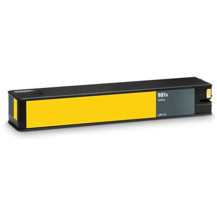 Picture of Premium L0R11A (HP 981X) Compatible High Yield HP Yellow Pagewide Inkjet Cartridge