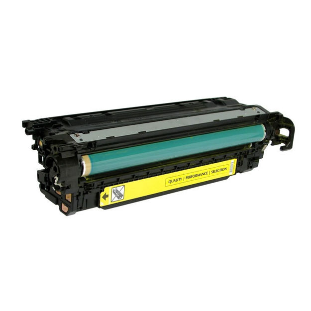 Picture of Premium CE252A (HP 504A) Compatible HP Yellow Toner Cartridge