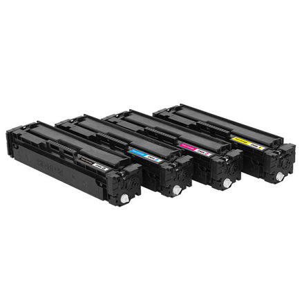 Picture of (Value Bundle, 4pk) Premium CF210X, CF211X, CF212X, CF213X (HP 131X) Compatible HP Black, Cyan, Magenta, Yellow Toner Cartridges