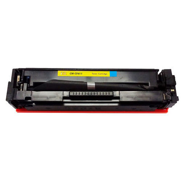 Picture of Premium CF411A (HP 410A) Compatible HP Cyan Toner Cartridge